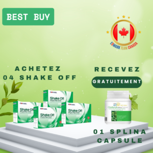 04 shake off pour 01 capsule